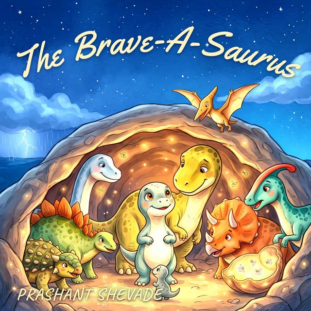 Cover of The Brave-a-saurus