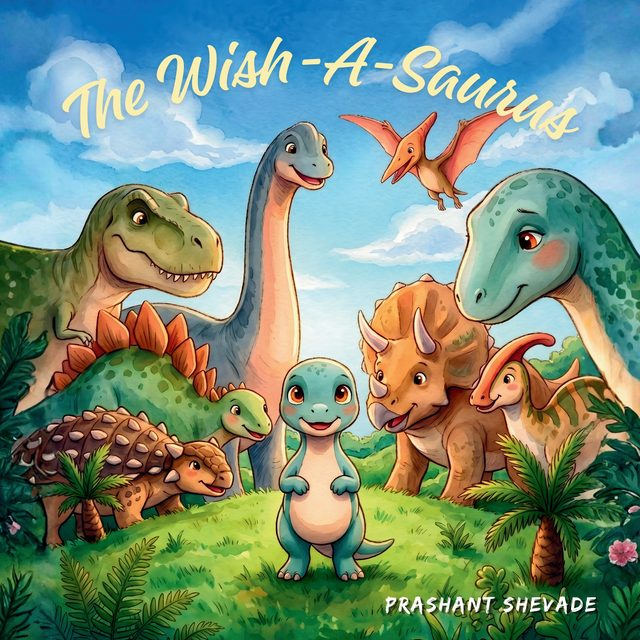 Cover of The Wish-a-saurus